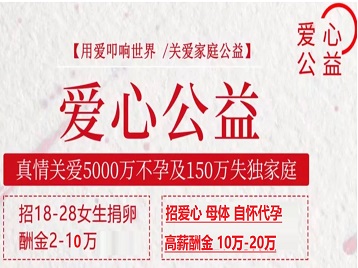 阜新市捐卵助孕生子 爱心志愿者招募